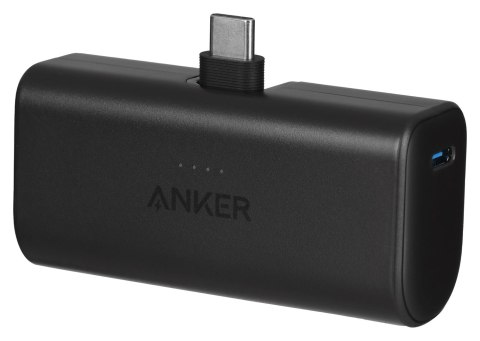 Powerbank Anker Nano 5000mAh 22.5W z wbudowanym złączem USB-C czarny Powerbank Anker Nano 5000mAh 22.5W z wbudowanym złączem USB-C czarny