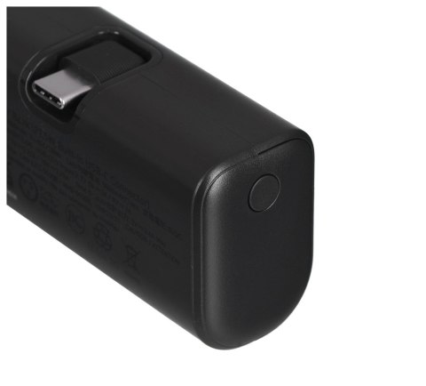Powerbank Anker Nano 5000mAh 22.5W z wbudowanym złączem USB-C czarny Powerbank Anker Nano 5000mAh 22.5W z wbudowanym złączem USB-C czarny