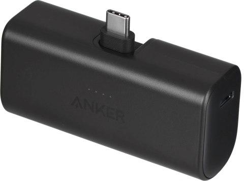 Powerbank Anker Nano 5000mAh 22.5W z wbudowanym złączem USB-C czarny Powerbank Anker Nano 5000mAh 22.5W z wbudowanym złączem USB-C czarny