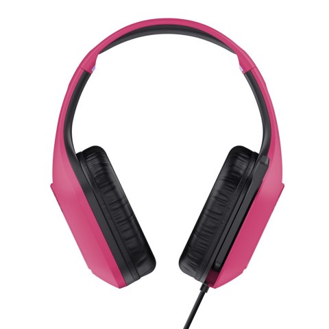 Słuchawki TRUST GXT415P ZIROX HEADSET - PINK 24992 Słuchawki TRUST GXT415P ZIROX HEADSET - PINK 24992