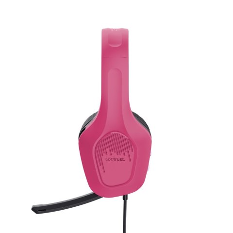 Słuchawki TRUST GXT415P ZIROX HEADSET - PINK 24992 Słuchawki TRUST GXT415P ZIROX HEADSET - PINK 24992