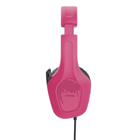 Słuchawki TRUST GXT415P ZIROX HEADSET - PINK 24992 Słuchawki TRUST GXT415P ZIROX HEADSET - PINK 24992