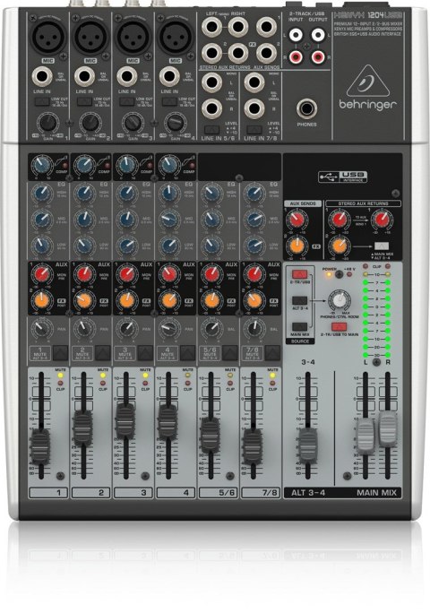 Behringer 1204USB - Mikser audio (WYPRZEDAŻ) Behringer 1204USB - Mikser audio (WYPRZEDAŻ)