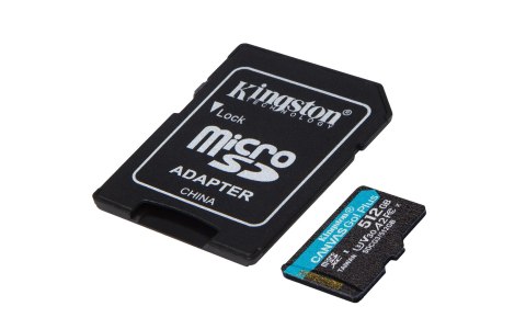 KINGSTON microSDXC Canvas Go Plus 512GB + adapter KINGSTON microSDXC Canvas Go Plus 512GB + adapter