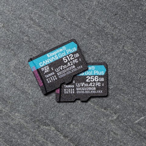 KINGSTON microSDXC Canvas Go Plus 512GB + adapter KINGSTON microSDXC Canvas Go Plus 512GB + adapter