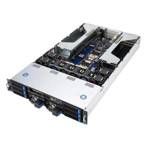 ASUS Rack 2U ESC4000A-E11-SKU1/2200W(1+1) AMD EPYC 1x LGA 4094 (SP3) 280W 8xDDR4 3200 8x3.5"/2.5" SATA/SAS*+2NVME 2 Intel i350 1 ASUS Rack 2U ESC4000A-E11-SKU1/2200W(1+1) AMD EPYC 1x LGA 4094 (SP3) 280W 8xDDR4 3200 8x3.5"/2.5" SATA/SAS*+2NVME 2 Intel i350 1