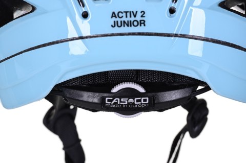 Kask CASCO ACTIV2 J skyblue-black Uni 52-56 cm Kask CASCO ACTIV2 J skyblue-black Uni 52-56 cm