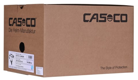 Kask CASCO ACTIV2 J skyblue-black Uni 52-56 cm Kask CASCO ACTIV2 J skyblue-black Uni 52-56 cm
