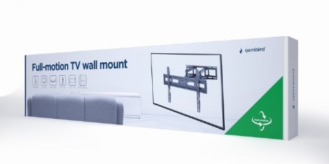GEMBIRD UCHWYT ŚCIENNY LCD 37"-80" VESA MAX 600 X 400MM, DO 40KG GEMBIRD UCHWYT ŚCIENNY LCD 37"-80" VESA MAX 600 X 400MM, DO 40KG