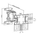 Uchwyt ścienny do telewizora Maclean MC-804 (Obrotowy, ścienne; 26" - 65"; max. 30kg)