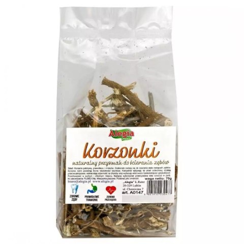 ALEGIA przysmak Korzonki mix 70g ALEGIA przysmak Korzonki mix 70g