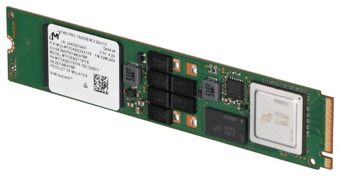 Dysk SSD Micron 7450 PRO 1.92TB M.2 (22x110) NVMe Gen4 MTFDKBG1T9TFR-1BC1ZABYYT (DWPD 1) Tray