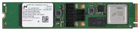 Dysk SSD Micron 7450 PRO 1.92TB M.2 (22x110) NVMe Gen4 MTFDKBG1T9TFR-1BC1ZABYYT (DWPD 1) Tray Dysk SSD Micron 7450 PRO 1.92TB M.2 (22x110) NVMe Gen4 MTFDKBG1T9TFR-1BC1ZABYYT (DWPD 1) Tray