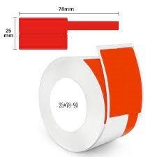 Etykiety termiczne Niimbot R25*78-90Red Etykiety termiczne Niimbot R25*78-90Red