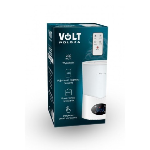 VOLT Nawilżacz cyfrowy MIST 1,2L + PILOT STEROWANIA VOLT Nawilżacz cyfrowy MIST 1,2L + PILOT STEROWANIA