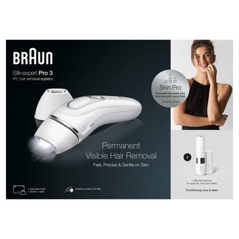 Depilator Braun Silk-Expert Pro 3 IPL PL3139 Depilator Braun Silk-Expert Pro 3 IPL PL3139