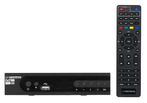 ESPERANZA TUNER DVB-T2 H.265/HEVC EV106P ESPERANZA TUNER DVB-T2 H.265/HEVC EV106P