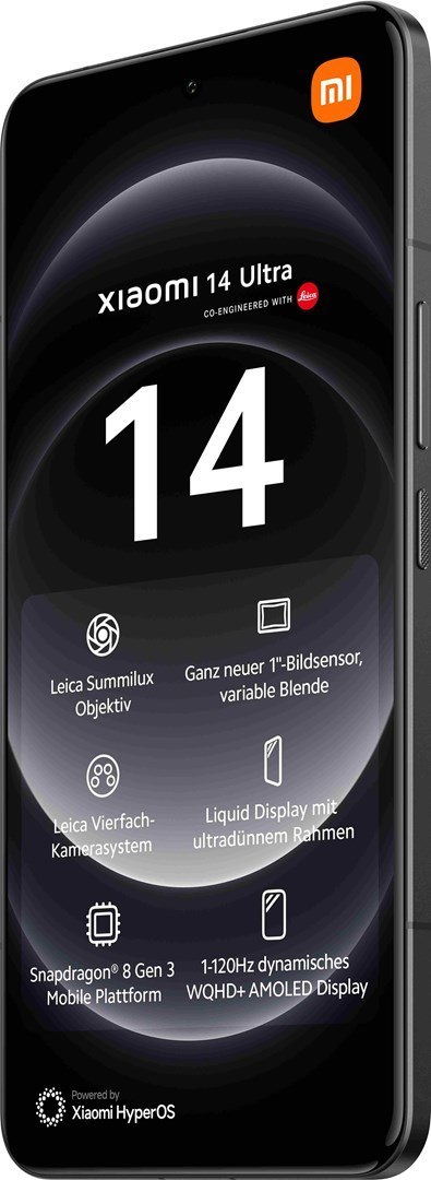 Smartfon Xiaomi 14 ULTRA 5G 16/512GB Black Smartfon Xiaomi 14 ULTRA 5G 16/512GB Black