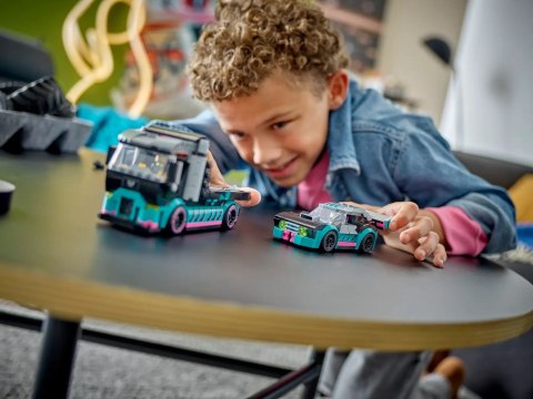 LEGO City 60406 Samochód wyścigowy i laweta LEGO City 60406 Samochód wyścigowy i laweta