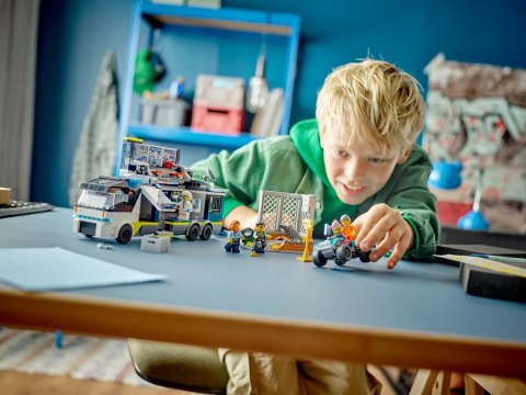 LEGO City 60418 Policyjna ciężarówka z laboratorium kryminalnym LEGO City 60418 Policyjna ciężarówka z laboratorium kryminalnym