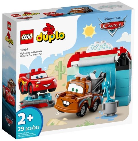 LEGO DUPLO 10996 Disney TM Zygzak McQueen i Złomek myjnia LEGO DUPLO 10996 Disney TM Zygzak McQueen i Złomek myjnia
