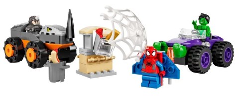 LEGO Marvel 4plus 2022 10782 Hulk kontra Rhino Starcie pojazdów LEGO Marvel 4plus 2022 10782 Hulk kontra Rhino Starcie pojazdów