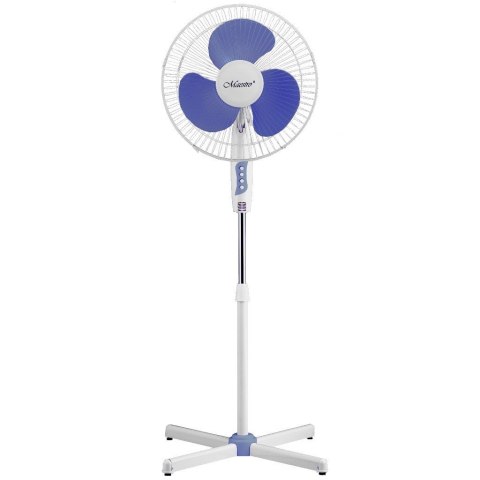 Wentylator podłogowy MAESTRO MR-900 biało-nieb.