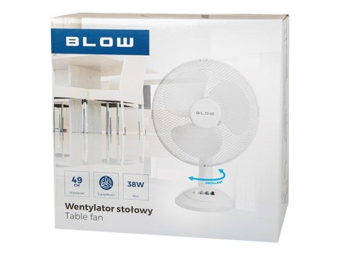 BLOW WENTYLATOR STOŁOWY 12" 38W BLOW WENTYLATOR STOŁOWY 12" 38W