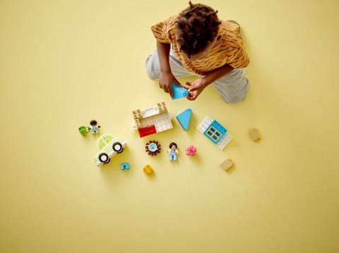 LEGO DUPLO 10986 Town Dom rodzinny na kółkach LEGO DUPLO 10986 Town Dom rodzinny na kółkach