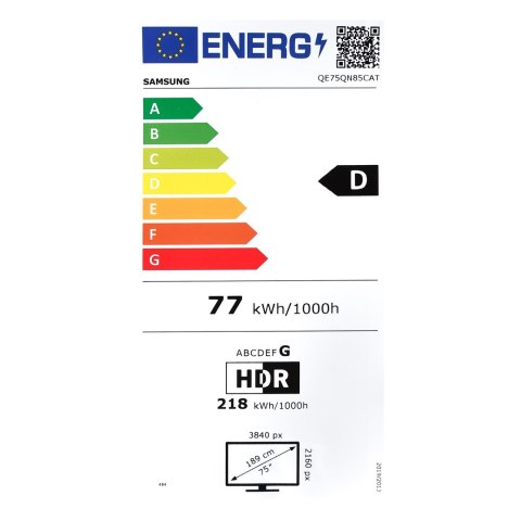 Telewizor 75" Samsung QLED QE75QN85CATXXH Telewizor 75" Samsung QLED QE75QN85CATXXH