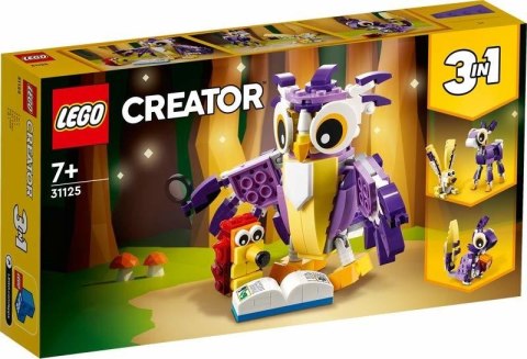 LEGO Creator 31125 Fantastyczne leśne stworzenia LEGO Creator 31125 Fantastyczne leśne stworzenia