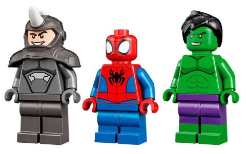 LEGO Marvel 4plus 2022 10782 Hulk kontra Rhino Starcie pojazdów LEGO Marvel 4plus 2022 10782 Hulk kontra Rhino Starcie pojazdów