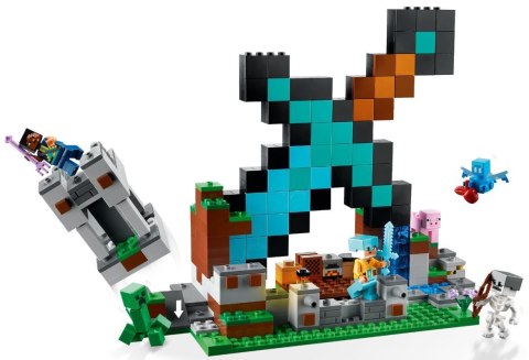 LEGO Minecraft 21244 Bastion miecza LEGO Minecraft 21244 Bastion miecza