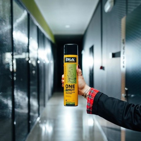 ERLA ONE SHOT 600ML OPAKOWANIE ZBIORCZE 12szt. NEUTRALIZATOR ZAPACHÓW GREEN TEA & BAMBOO ERLA ONE SHOT 600ML OPAKOWANIE ZBIORCZE 12szt. NEUTRALIZATOR ZAPACHÓW GREEN TEA & BAMBOO