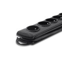 Listwa zasilająca Qoltec 50112 (3m; kolor czarny)