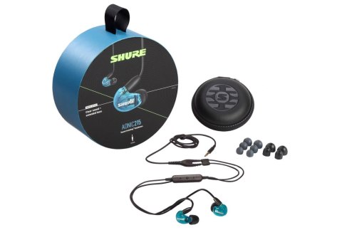 Shure SE215DYBL+UNI-EFS - Słuchawki douszne AONIC215 z pojedynczym przetwornikiem i kablem 3.5mm (niebieskie) Shure SE215DYBL+UNI-EFS - Słuchawki douszne AONIC215 z pojedynczym przetwornikiem i kablem 3.5mm (niebieskie)