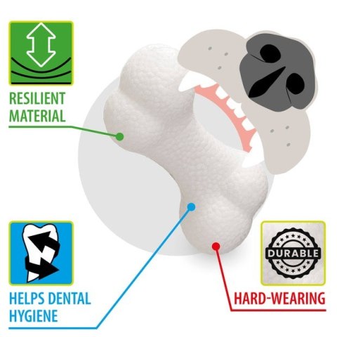 FERPLAST Chewa Boing Bone M White zabawka dla psa FERPLAST Chewa Boing Bone M White zabawka dla psa