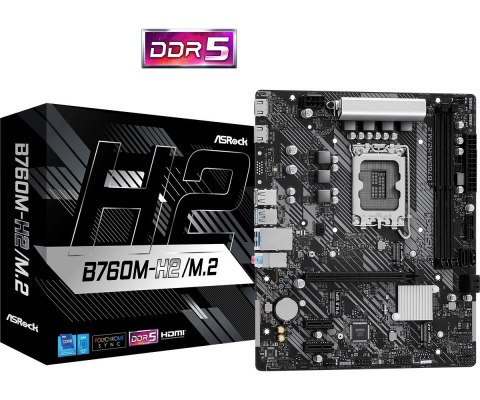 Płyta główna ASRock B760M-H2/M.2 (WYPRZEDAŻ) Płyta główna ASRock B760M-H2/M.2 (WYPRZEDAŻ)