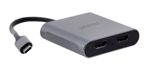 UNITEK ADAPTER USB-C - 2X HDMI 4K MST (M/F)