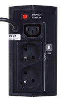 Zasilacz UPS EVER DUO 550 PL AVR USB (T/DAVRTO-000K55/01) (WYPRZEDAŻ)