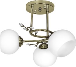 Żyrandol klasyczna lampa sufitowa wisząca Activejet IRMA Patyna potrójna 3xE27 do salonu