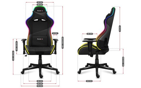 Fotel gamingowy Huzaro Force 6.2 Mesh RGB Fotel gamingowy Huzaro Force 6.2 Mesh RGB