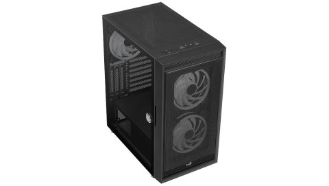 Obudowa AEROCOOL PGS GRAPHITE-G-BK-v2 FRGB czarna (WYPRZEDAŻ) Obudowa AEROCOOL PGS GRAPHITE-G-BK-v2 FRGB czarna (WYPRZEDAŻ)