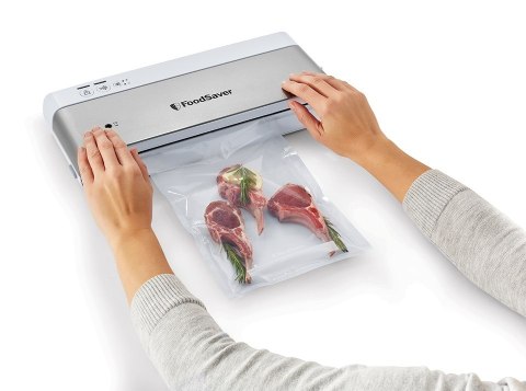 Kompaktowa zgrzewarka próżniowa FoodSaver VS0100X Kompaktowa zgrzewarka próżniowa FoodSaver VS0100X