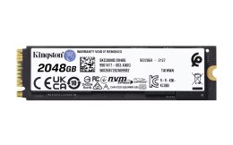 Dysk SSD Kingston KC3000 (2TB; M.2 2280; PCIe 4.0 x4 NVMe; SKC3000D/2048G)