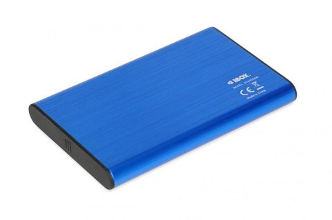 OBUDOWA I-BOX HD-05 ZEW 2,5" USB 3.1 GEN.1 BLUE OBUDOWA I-BOX HD-05 ZEW 2,5" USB 3.1 GEN.1 BLUE