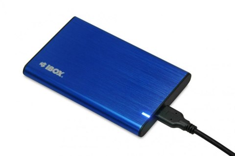 OBUDOWA I-BOX HD-05 ZEW 2,5" USB 3.1 GEN.1 BLUE OBUDOWA I-BOX HD-05 ZEW 2,5" USB 3.1 GEN.1 BLUE