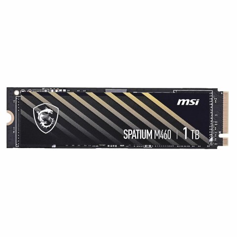 Dysk SSD MSI SPATIUM M460 1TB PCIe Gen4x4 NVMe M.2 2280 3D NAND Dysk SSD MSI SPATIUM M460 1TB PCIe Gen4x4 NVMe M.2 2280 3D NAND