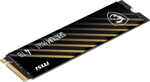 Dysk SSD MSI SPATIUM M461 4TB PCIe 4.0 NVMe M.2 2280 Dysk SSD MSI SPATIUM M461 4TB PCIe 4.0 NVMe M.2 2280