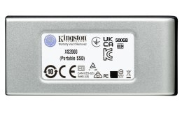 Dysk zewnętrzny SSD Kingston XS2000 (500GB; USB 3.2; srebrny; SXS2000/500G)